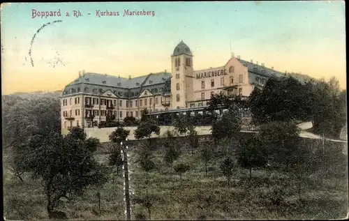 Ak Boppard am Rhein, Kurhaus Marienberg