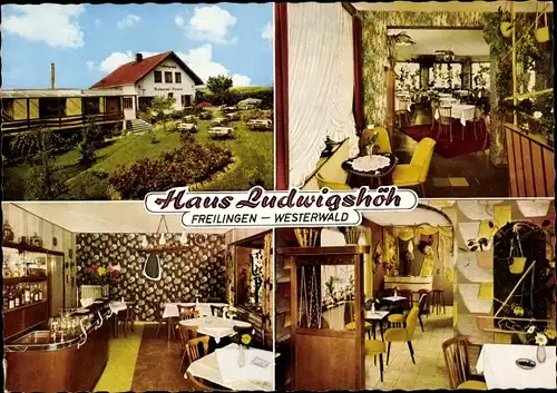 Ak Freilingen im Westerwald, Haus Ludwigshöh