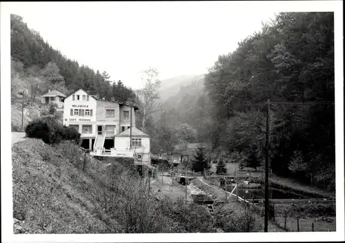 Foto Ak Dausenau an der Lahn, Waldmühle, Café und Pension
