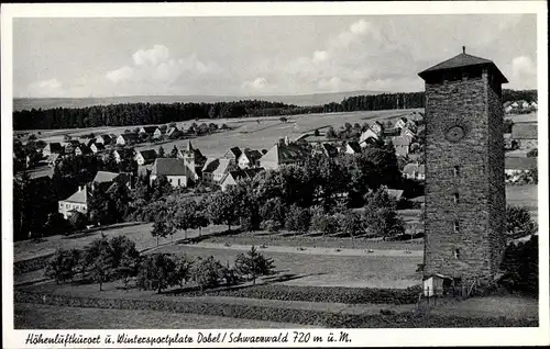 Ak Dobel im Schwarzwald, Gesamtansicht