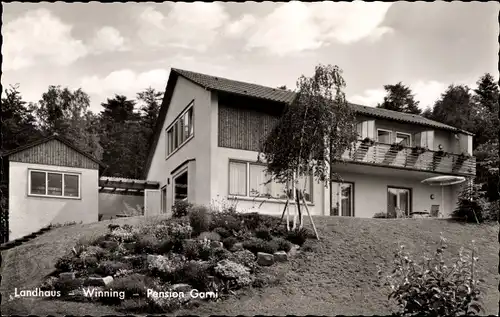 Ak Neuenbürg im Schwarzwald Württemberg, Pension Garni, Landhaus Winning