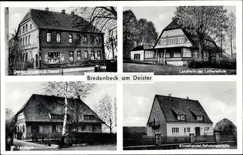 Ak Bredenbeck Wennigsen am Deister, Landheim der Lutherschule, Einzelhandelschulungsstätte