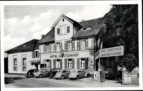 Ak Erbach im Odenwald, Hotel Schützenhof von Georg Eckerlin