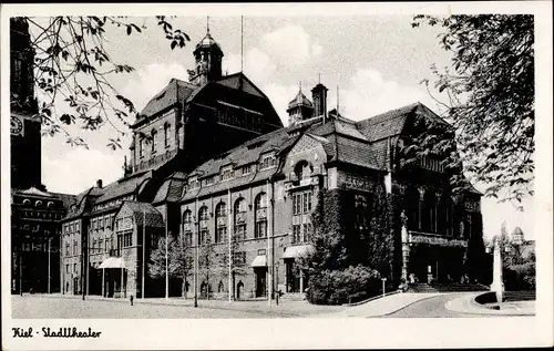 Ak Kiel in Schleswig Holstein, Stadttheater