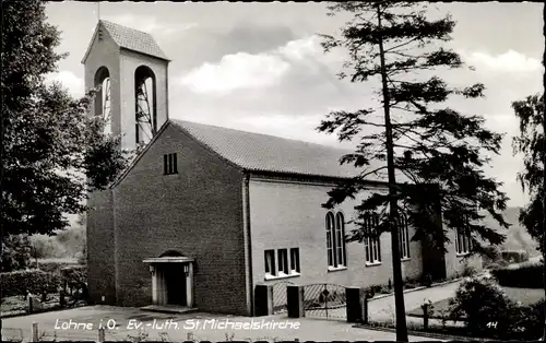 Ak Lohne in Oldenburg, Ev.-luth. Sankt Michaelskirche