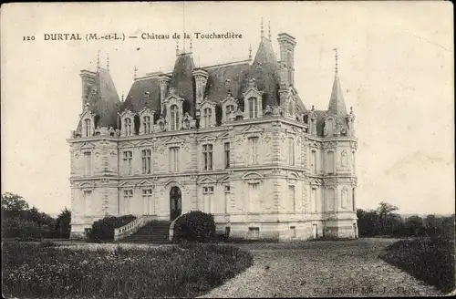 Ak Durtal Maine et Loire, Château de la Touchardière