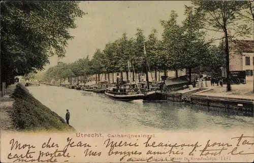 Ak Utrecht Niederlande, Catharijnesingel