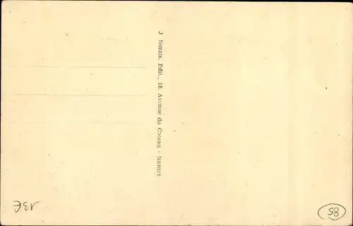 Ak Saint Jean de Monts Vendée, Moulin, Windmühle