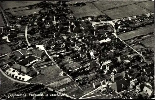 Ak Midsland Terschelling Friesland Niederlande, Luftbild