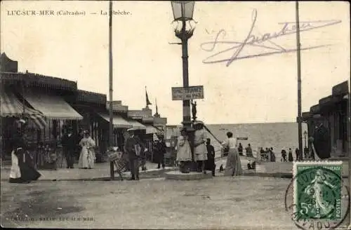 Ak Luc sur Mer Calvados, La Brèche