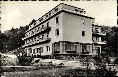 Ak Bad Salzig Boppard am Rhein, Kurhaus