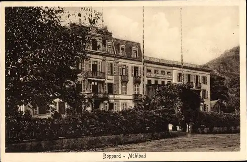 Ak Boppard am Rhein, Mühlbad