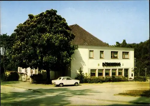 Ak Augustdorf im Teutoburger Wald Westfalen, Hotel Dörenkrug