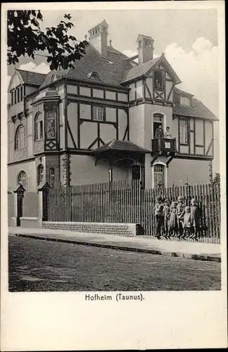 Ak Hofheim am Taunus Hessen, Schule, Kinder