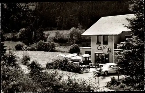 Ak Willingen im Upland Waldeck Hessen, Café Zum Paradies