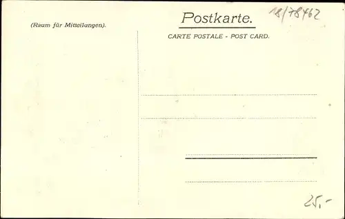Passepartout Ak Konstanz am Bodensee, XI Verkehrsbeamtenfest 1906