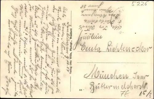 Ak Denklingen Reichshof Oberbergischer Kreis, Heilstätte der LVA