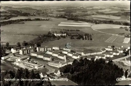 Ak Waldbröl im Oberbergischen Kreis, Fliegeraufnahme, Blick auf die Feriensiedlung