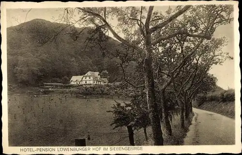 Ak Bad Honnef am Rhein, Hotel Löwenburger Hof