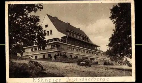 Ak Körbecke Möhnesee in Nordrhein Westfalen, Jugendherberge