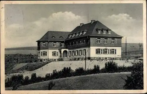 Ak Manderscheid in der Eifel Rheinland Pfalz, Blick auf die Jugendherberge