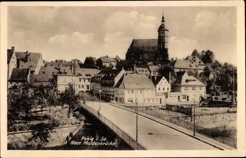 Ak Penig in Sachsen, Neue Muldenbrücke