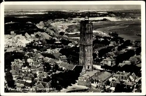 Ak West Terschelling Friesland Niederlande, Dorpsgezicht