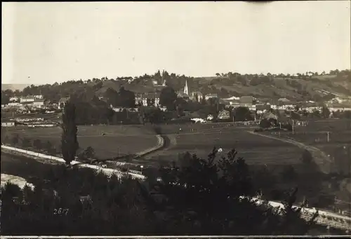 Foto Ak Seneux Saint Martin du Puy Nièvre, Gesamtansicht