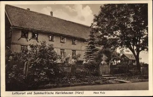 Ak Harriehausen Bad Gandersheim, Haus Kulp