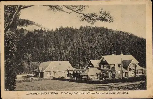 Ak Daun in der Eifel, Erholungsheim der Firma Leonhard Tietz AG