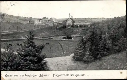 Ak Flockertsholz Solingen in Nordrhein Westfalen, Flockertzholz