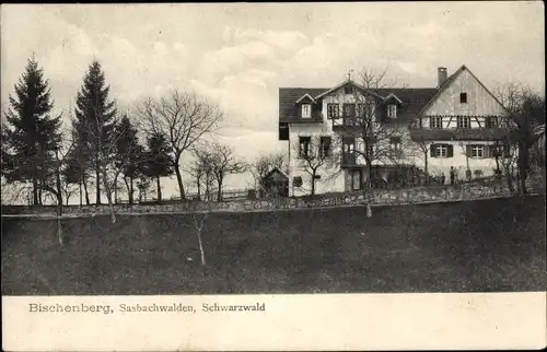 Ak Sasbachwalden im Schwarzwald, Gasthaus Bischenberg