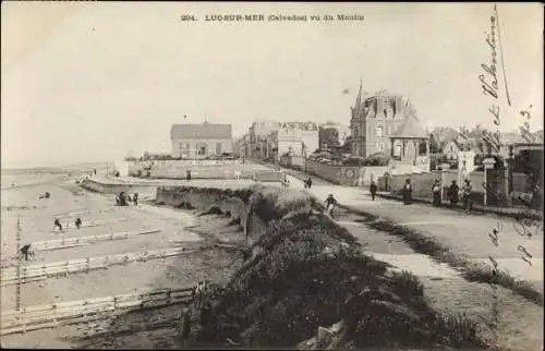 Ak Luc sur Mer Calvados, vu du Moulin