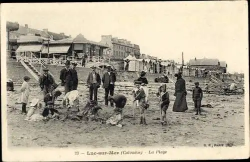 Ak Luc sur Mer Calvados, La Plage