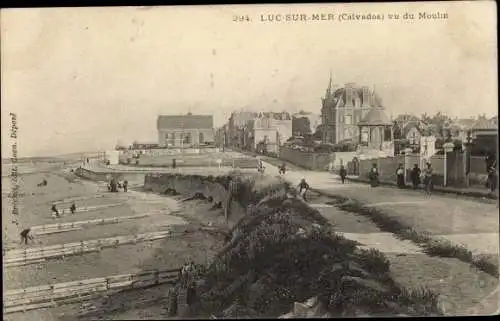 Ak Luc sur Mer Calvados, vu du Moulin