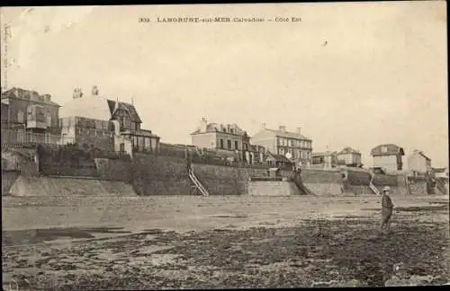 Ak Langrune Calvados, Côté Est, Strand