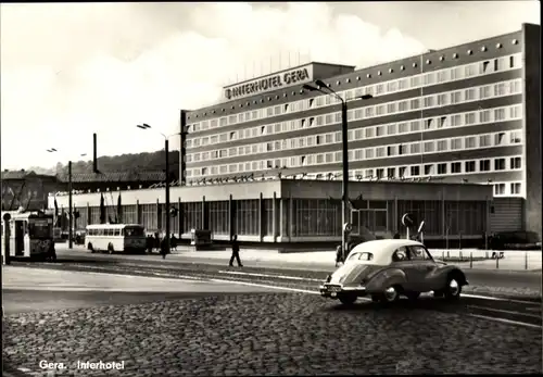Ak Gera in Thüringen, Interhotel