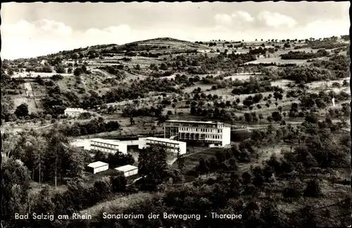 Ak Bad Salzig Boppard am Rhein, Sanatorium der Bewegung, Therapie