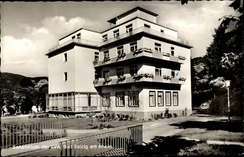 Ak Bad Salzig Boppard am Rhein, Sanatorium