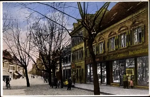 Ak Frankenthal in der Pfalz, Speyererstraße, Buchhandlung