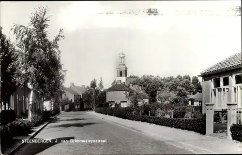 Ak Steenbergen Nordbrabant Niederlande, J. van Grimmesteynstraat