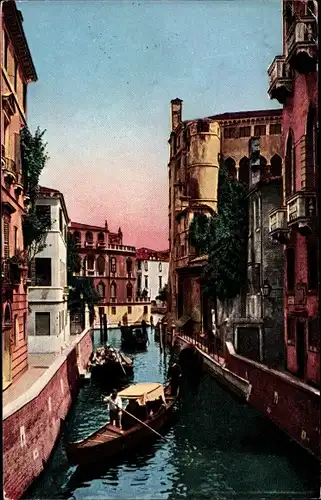 Ak Venezia Venedig Veneto, Rio delle Meravegie