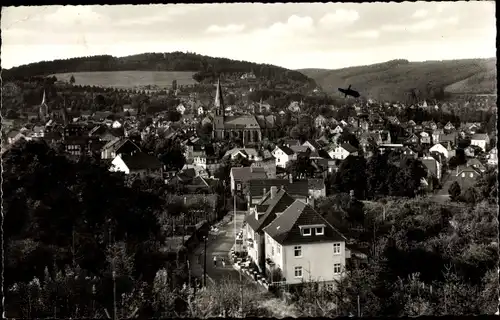 Ak Gummersbach im Oberbergischen Kreis, Totalansicht der Ortschaft