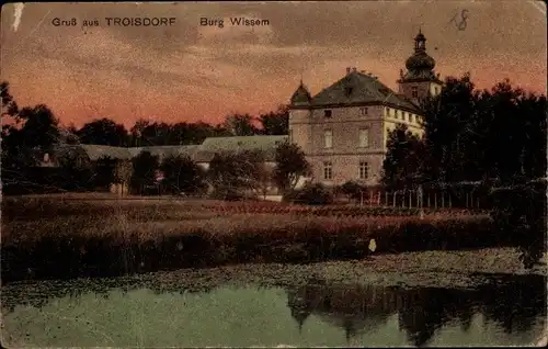 Ak Troisdorf an der Sieg, Burg Wissem