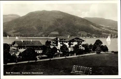 Ak Bad Wiessee in Oberbayern, Kurheim Hanslbauer