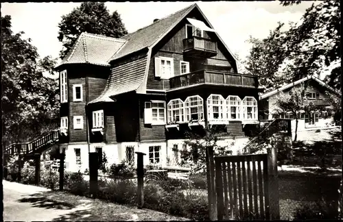 Ak Bad Tölz in Oberbayern, Kurpension Haus Tannenberg, Waldheim