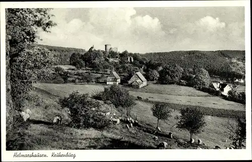 Ak Helmarshausen Bad Karlshafen Hessen, Krukenburg