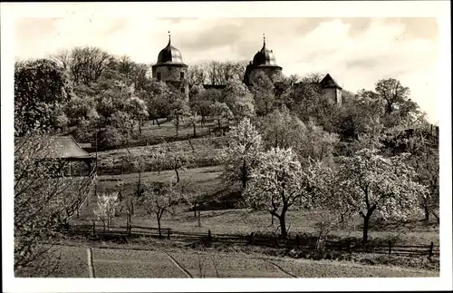 Ak Sababurg Beberbeck Hofgeismar in Nordhessen, Schloss, Gasthaus