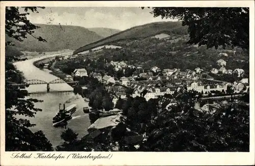 Ak Bad Karlshafen an der Oberweser Hessen, Panorama