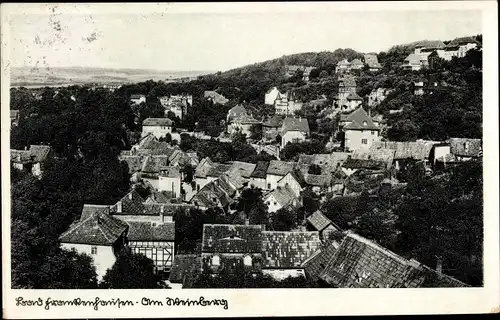 Ak Bad Frankenhausen am Kyffhäuser Thüringen, Am Weinberg, Gesamtansicht